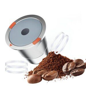 Reusable K Cup and Coffee Pod. Universal Stainless Steel K Cup For Keurig
